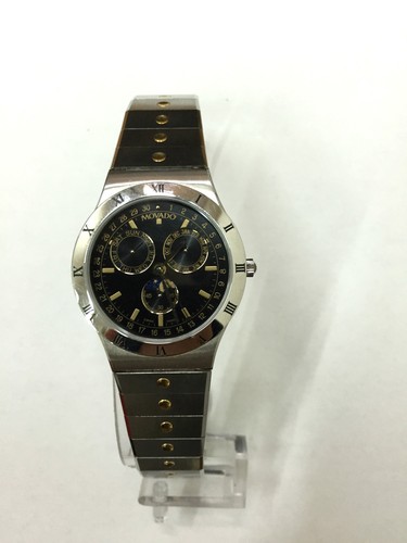 Rare movado triple date - date, swiss