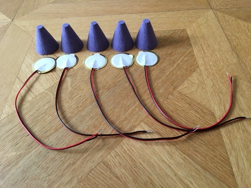 Electric drum trigger cone - drum,