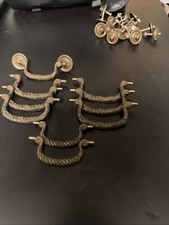 ANTIQE BRASS COLONIAL REVIVAL