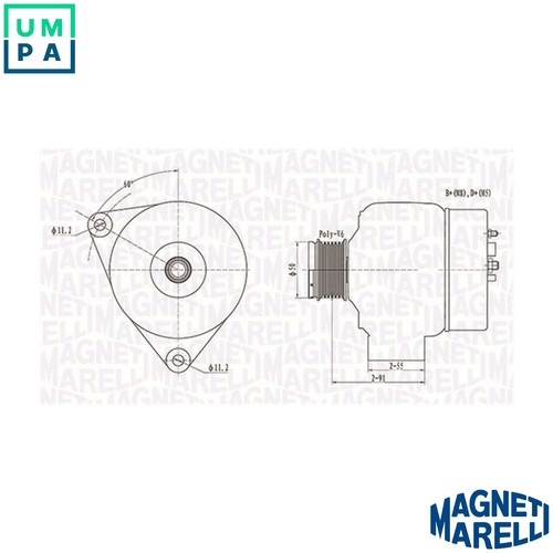 Alternator 063731300010 for - alternator,