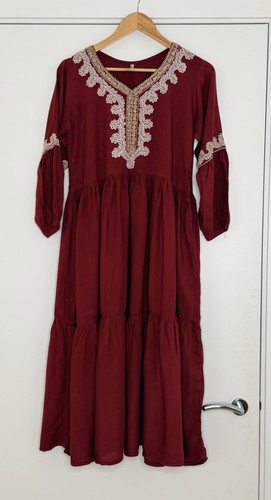 Summer dress embroidered size - dress,