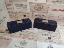 Wooden wine box - crate, lid