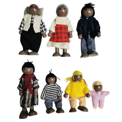Wooden poseable dolls an - wooden,