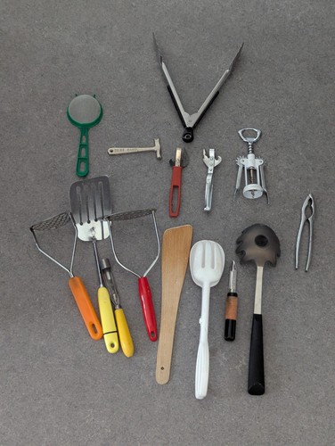Vintage kitchen utensils spoon - utensils,