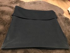 VINTAGE NAVY SILVER CROSS BABYS COACH PRAM APRON SILVERSTREAM 20 INCH WIDE 21 L