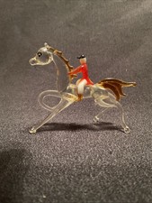 A Rare Hand blown glass Fox