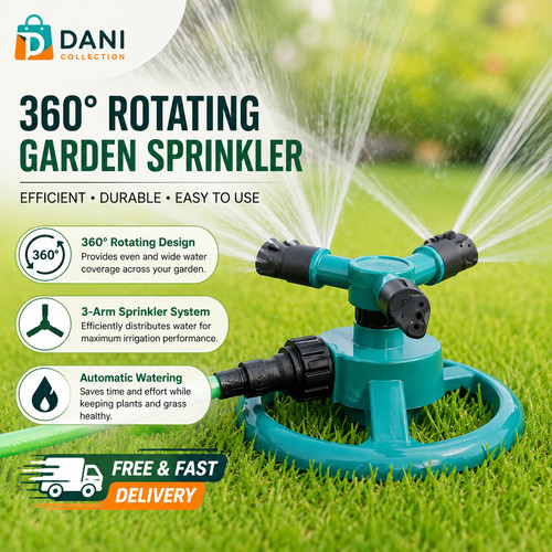 360 rotating garden lawn - rotating, garden/lawn