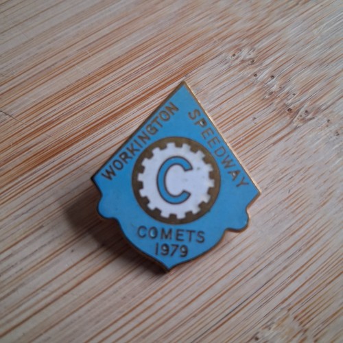 Workington speedway badge - speedway,