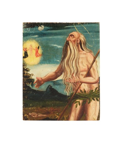 Antique 18th century oil