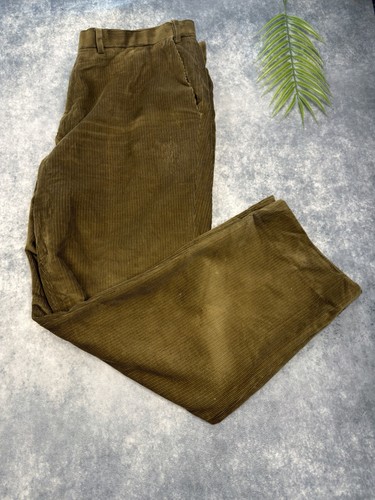 Tailoring brown corduroy - m&s,