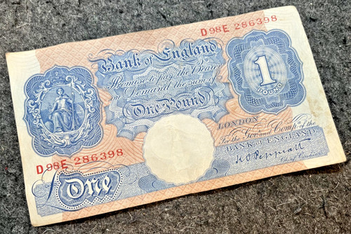 Vintage bank england - of,