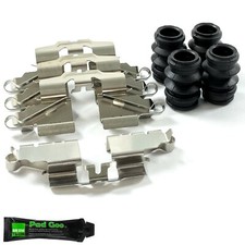 Rear brake pad fitting - brake,