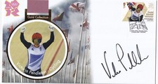 London 2012 Victoria Pendleton Wins Gold for Team GB! Signed FDC by Pendleton
