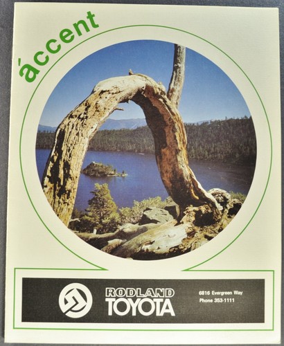 1975 rodland toyota accent - 1975,
