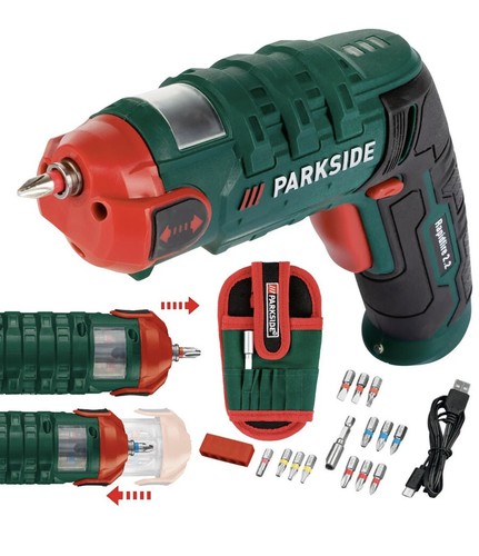 Parkside cordless rapidfire - 4v,