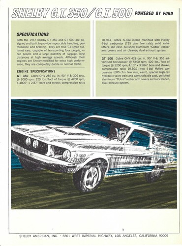 1967 ford shelby - shelby, gt