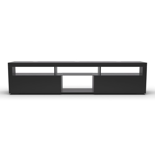Lowboard with fireplace - with,