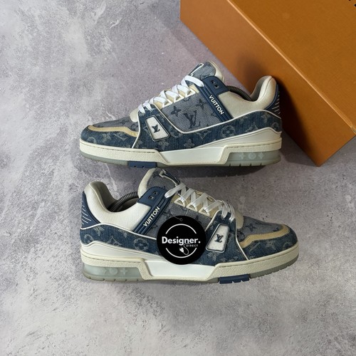 Louis vuitton denim trainers - denim,