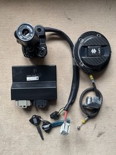 GSXR 750 L1-L7 2011-2017 ECU LOCK SET+ IGN barrel, keys-pet cap-rear seat lock