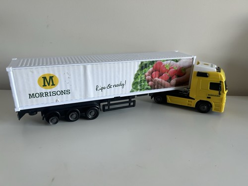 Morrison supermarket truck - supermarket, &