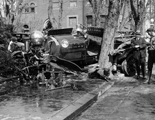 1922 Fire Engine Wreck Old
