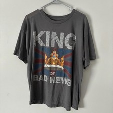 Wwe Mens Graphic T-Shirt Size