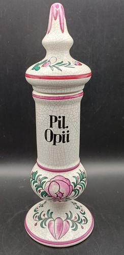 Herr fayence pottery pil opii - fayence,