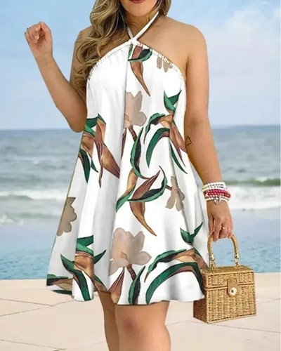 Women tropical leaf - women's,