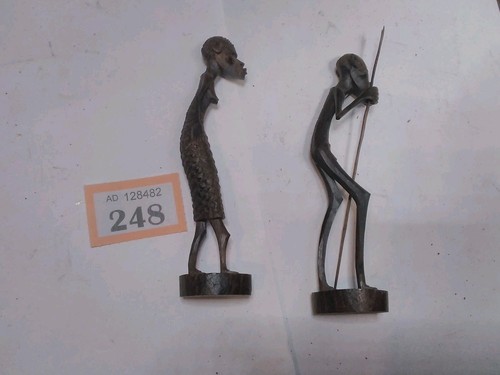 Carved african figures - african,