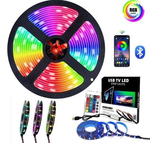 Led strip lights 5m rgb - strip,