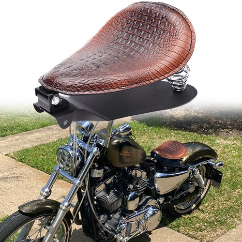 Brown alligator leather - brown,