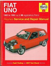 FIAT UNO 45 55 60 70 PETROL ( INCL TURBO ) 1983-95 SERVICE & REPAIR MANUAL *VGC*