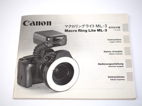 Canon macro ring lite - canon, flash