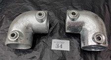 KEE/Q Clamp Elbow Scaffold tube size 48.3mm bore Galvanized  (125)