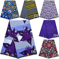 African Wax Print PolyCotton