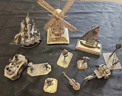 Antique dutch silver miniature - silver,