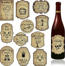 Halloween Potion Bottle Label