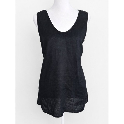 Jill 100 linen black - linen,
