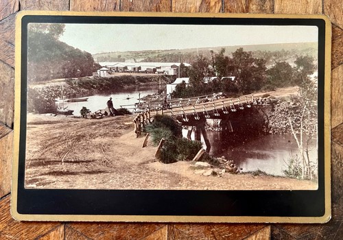 1890s fish creek bridge rowing - 1890s,