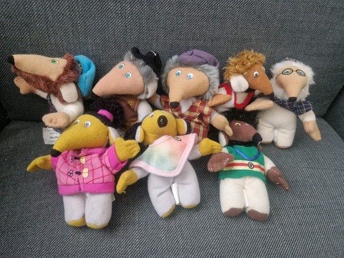 Vintage the wombles - 8x,