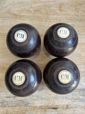 Lawn Bowls Set Of Four