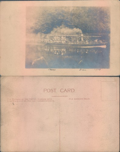 Steam boat lake - boat, on