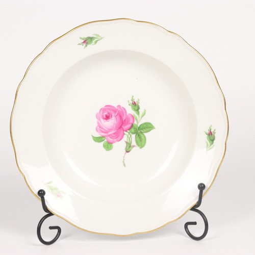 Meissen porcelain soup plate