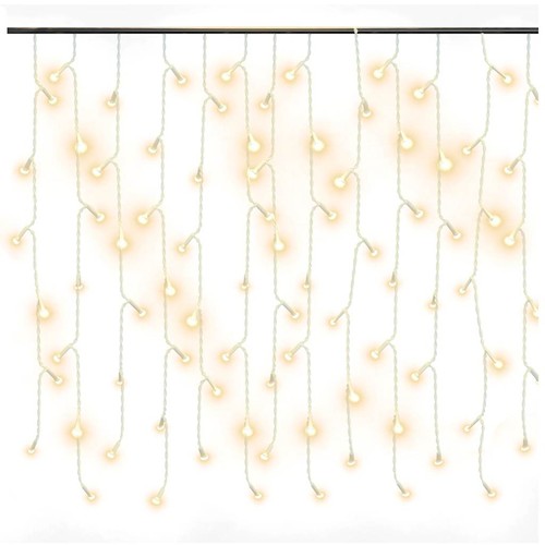 Led curtain icicle lights 400 - lights,