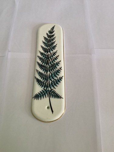 Door finger plate - door, coalport