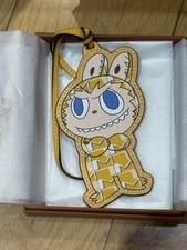 Moynat X Kasing Lung Labubu Leather Charm Yellow Brand New