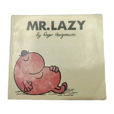Vintage 1976 Edition – Classic Mr. Men Book by Roger Hargreaves. Mr Lazy