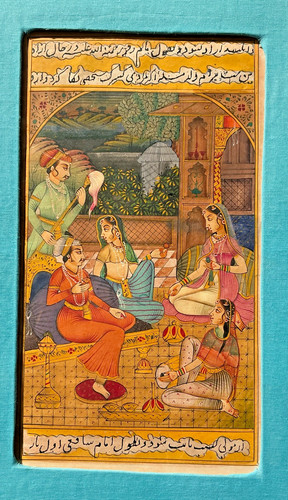 North indian miniature - indian,