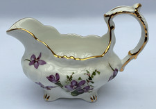 Hammersley & Co milk jug  'Victorian Violets' England's Countryside 1940s