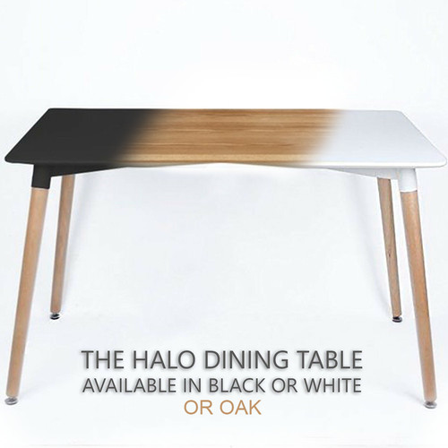 Halo dining table black - dining,